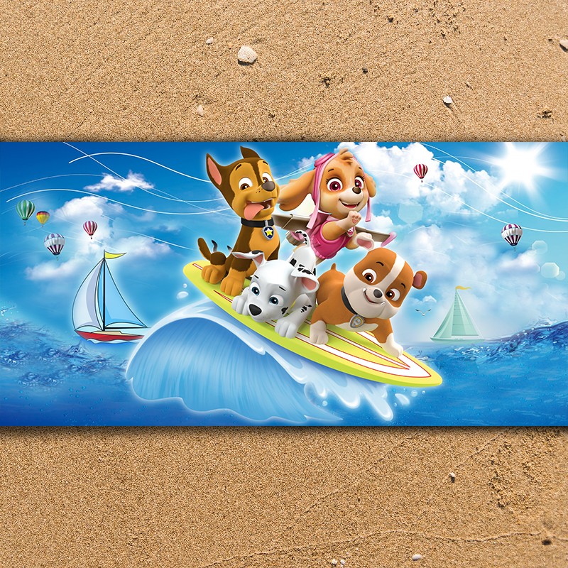 3D Плажни кърпи Kids Paw Ratrol