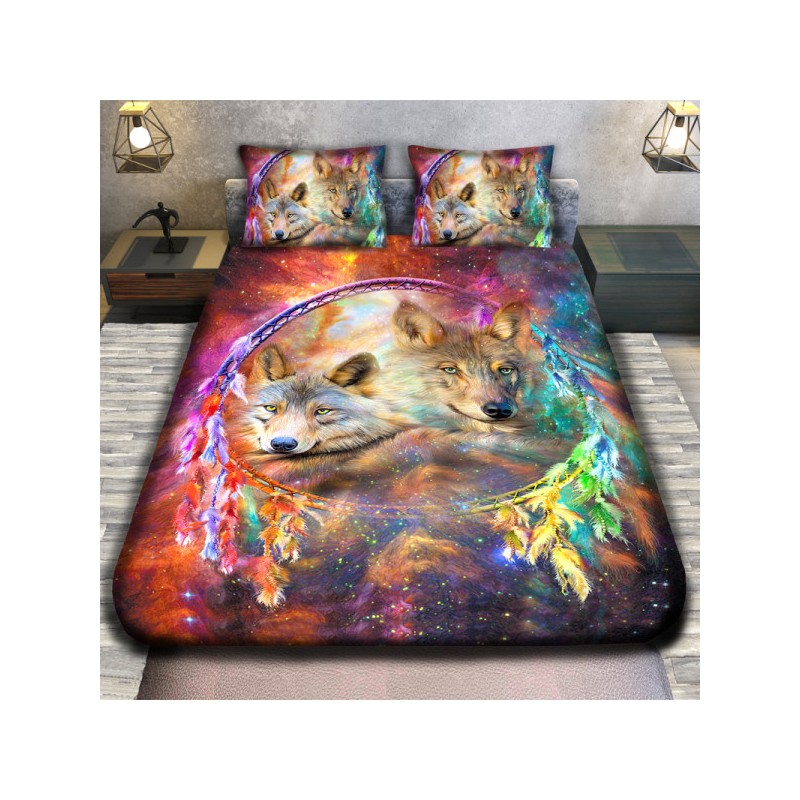 3D спално бельо с Животни, WOLF