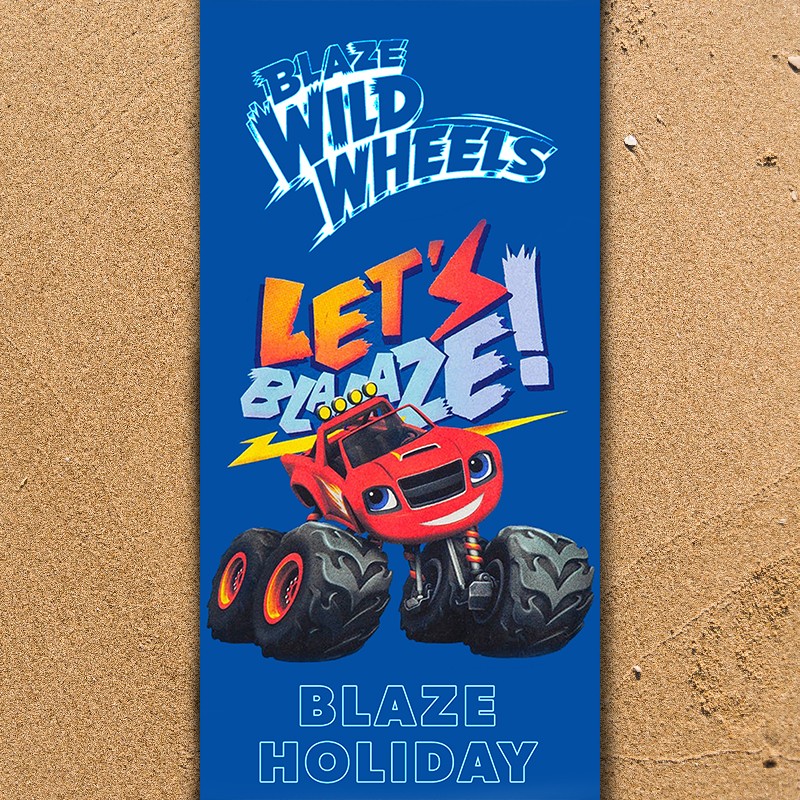 3D Плажни кърпи Kids Wild Blaze