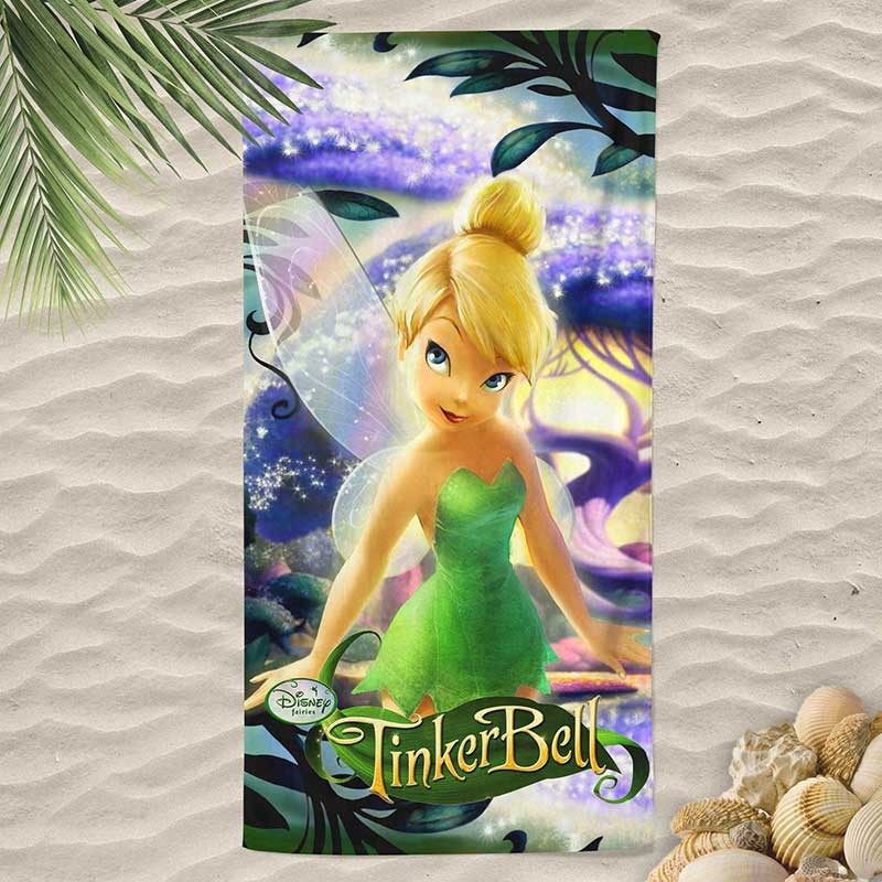 3D Плажни кърпи Kids TINKERBELL