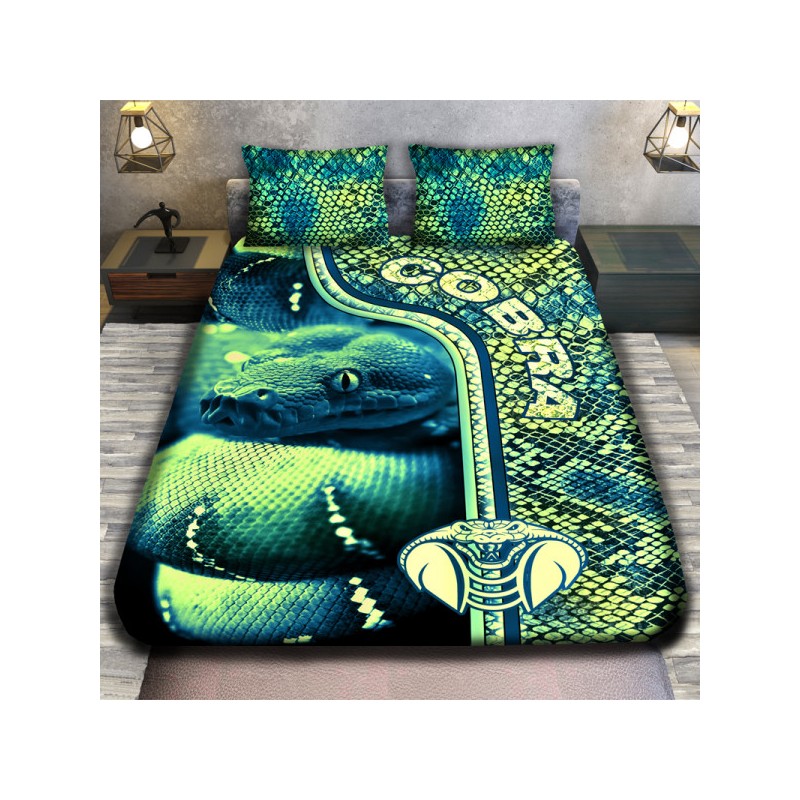 3D спално бельо с Животни, COBRA