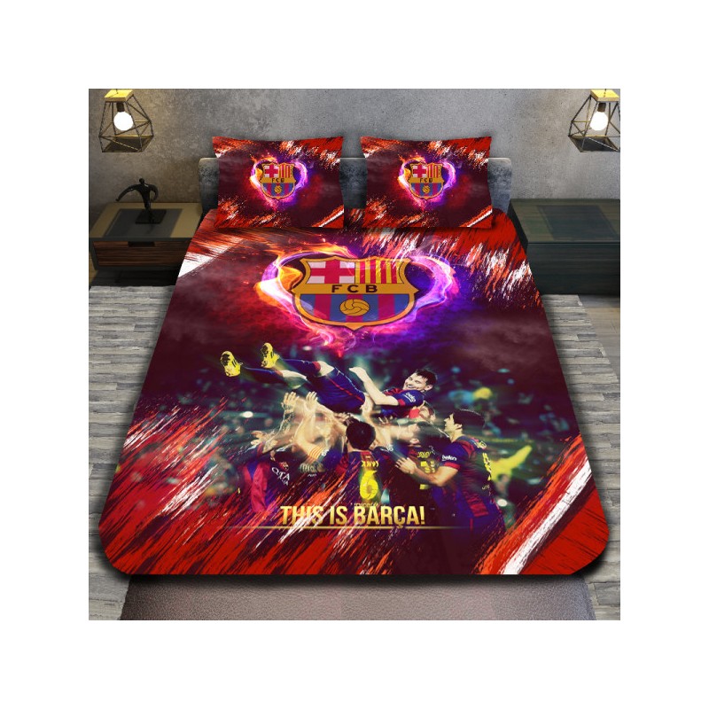 3D спално бельо Футбол, FC Barcelona