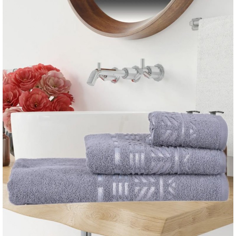 Хавлиени кърпи Шейд 450гр, сиво