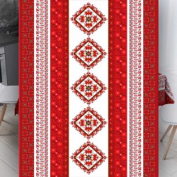 Покривка за маса с народни мотиви 7464
