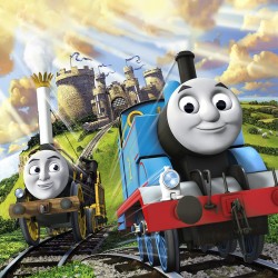 Детско 3D спално бельо Thomas and Friends