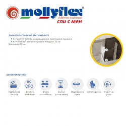 Mатрак Mollyflex GIOTTO SPRING 22 см