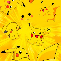 Детско 3D спално бельо POKEMON