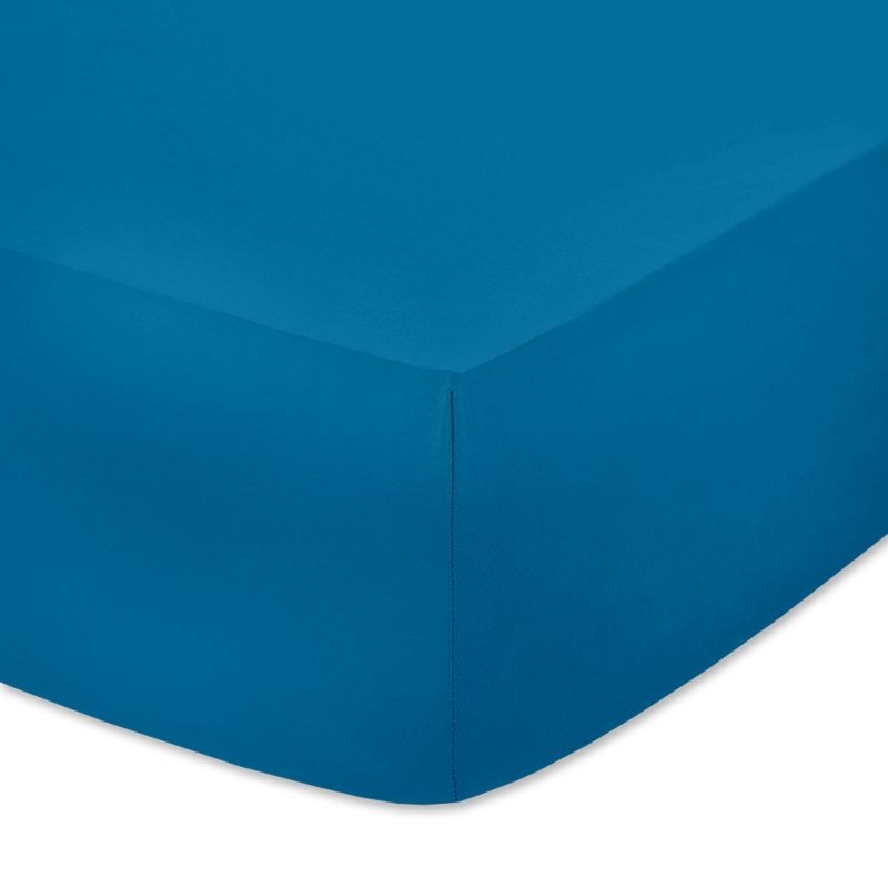 Чаршаф с ластик от памучно трико Тюркоаз