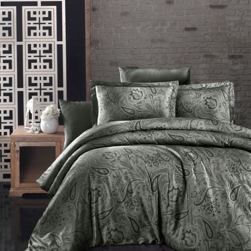 Двоен спален комплект REAGEN DARK GREEN