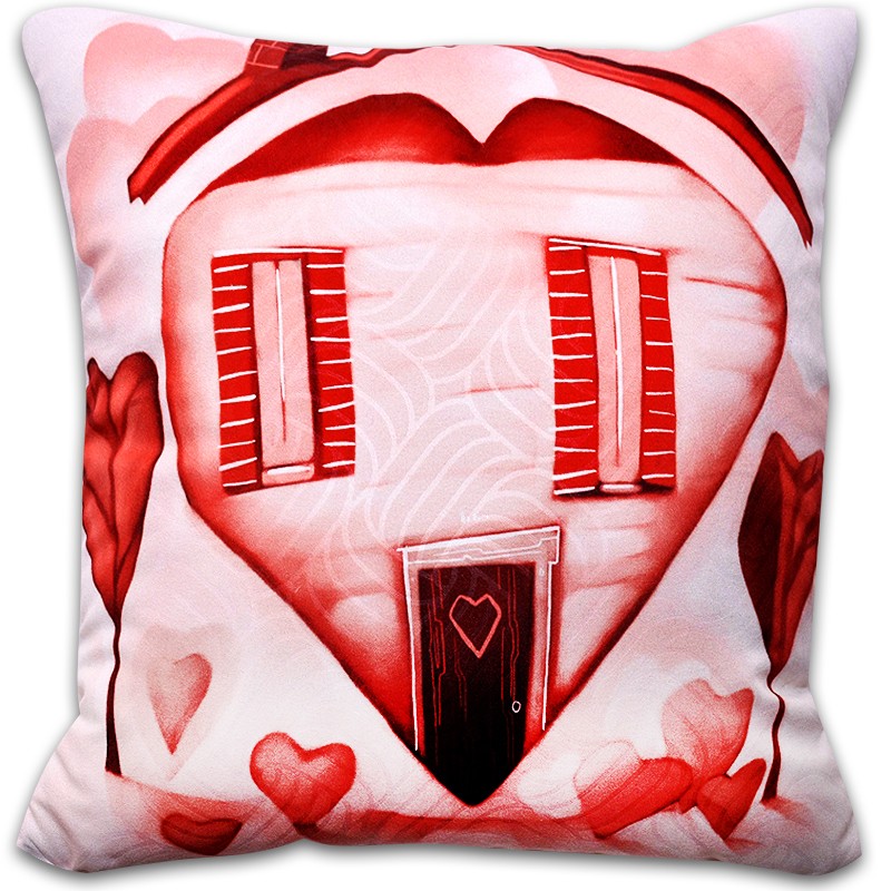 Декоративна възглавница Hоме Valentines Day