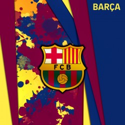 3D спално бельо Футбол, FCB Barca