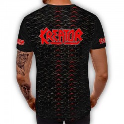 3D Мъжка тениска Kreator