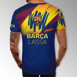 3D Мъжка тениска Barca FCB