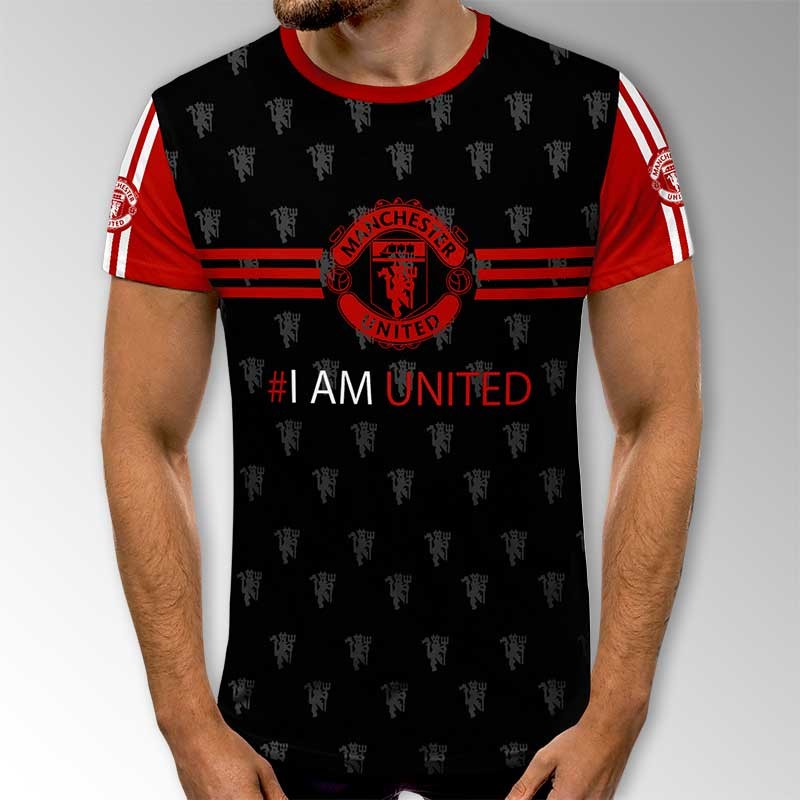 3D Мъжка тениска Iam United