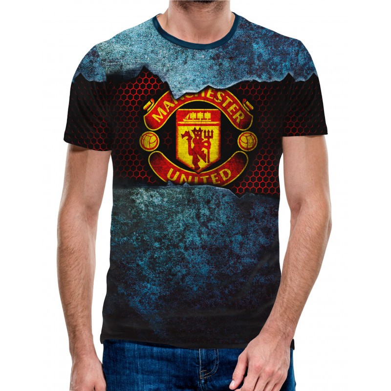 3D Мъжка Фенска тениска Glory Man United