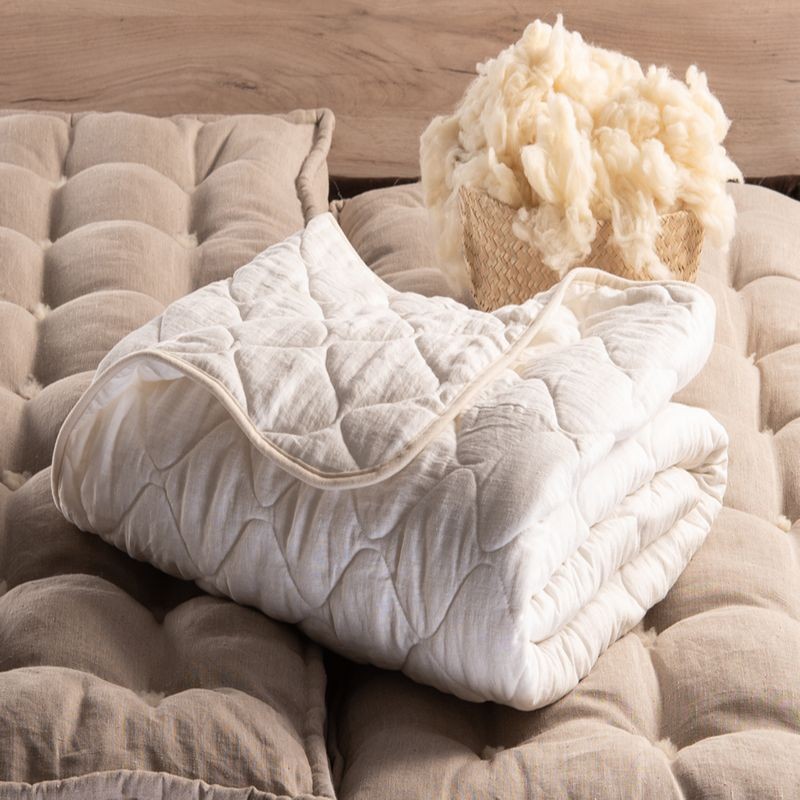 Олекотена завивка The Woolland Cuddle, Nature Linen, 350гр.м