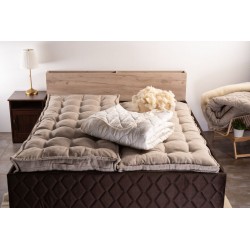 Олекотена завивка The Woolland Cuddle, Nature Linen Dual, 700гр.