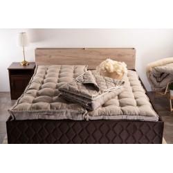 Олекотена завивка The Woolland Cuddle, Nature Linen Dual, 700гр.
