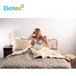 Олекотена завивка Тhe Woolland Wool_Linen, натурален лен