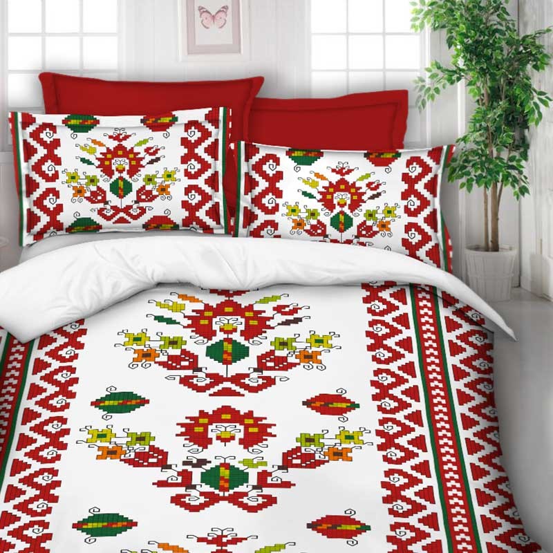 3D спално бельо с народни мотиви, 11340