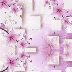 3D спално бельо, флорални, Spring Limited 11309