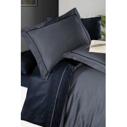 Луксозен спален комплект Deluxe Serenity Dark Grey, Navy Blue