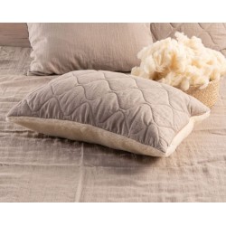 Възглавница the Woolland Linen and Wool Duo с лен и вълна