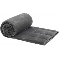 Терапевтично одеяло, 6.5 кг, 135 x 200 см, Сивo