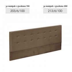 Странична табла Ботън, слонова кост